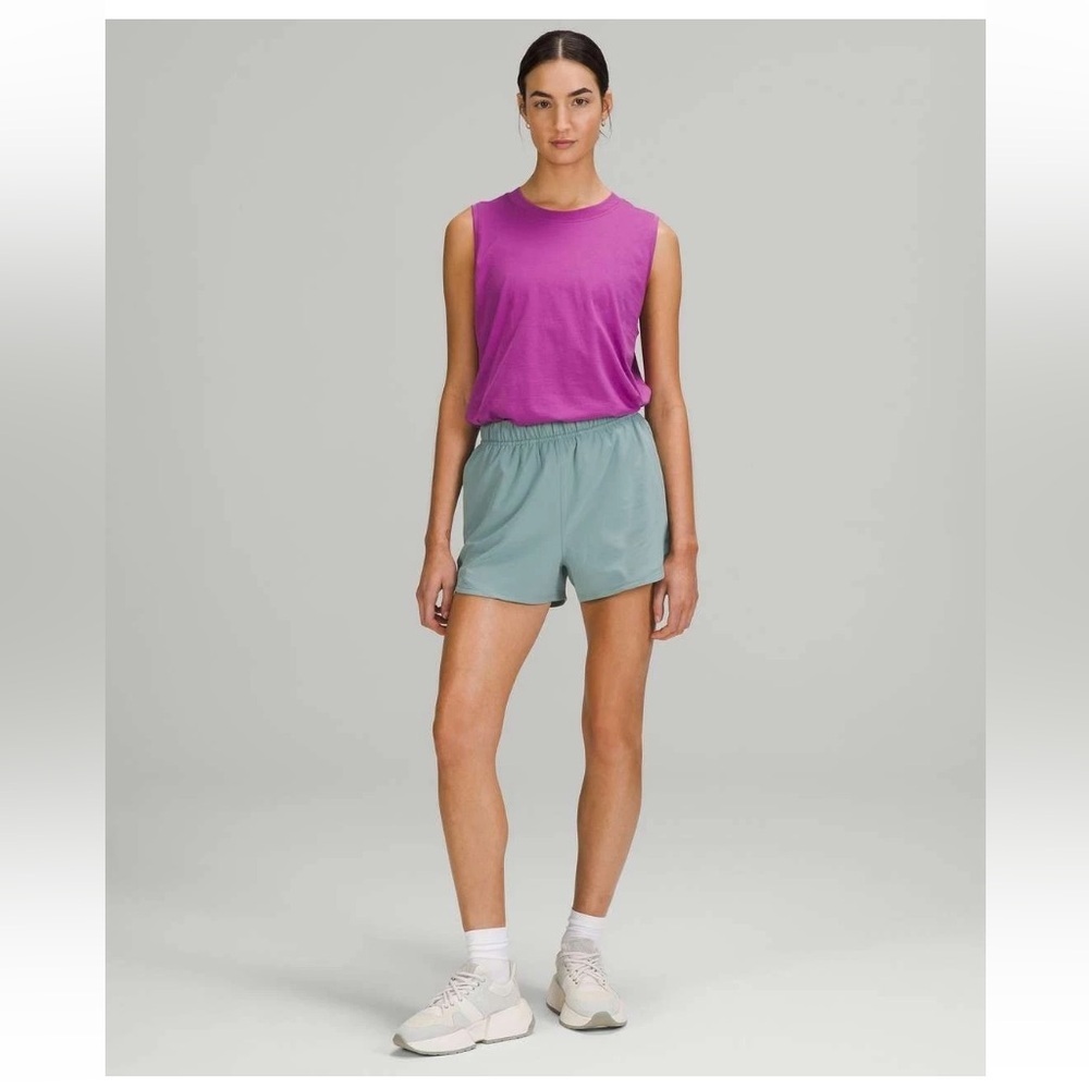 Lululemon Berry Pink All Yours Pima Cotton Tank Top Small - Picture 5 of 15